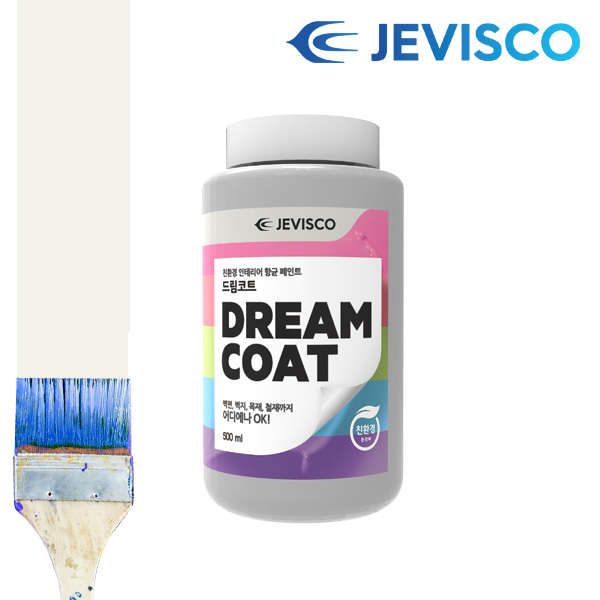 제비스코 드림코트 에그쉘광(0.5L) 수성페인트 벽지페인트